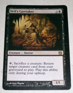 Hell's Caretaker Oversize 6x4 9th Edition Card 2005 MTG - Picture 1 of 2