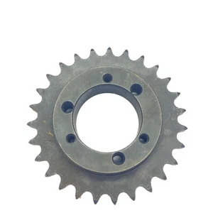 Martin #40 27 Tooth 1 Strand QD Bushing Roller Chain Sprocket 1/2” Pitch 40SH27 - Picture 1 of 5