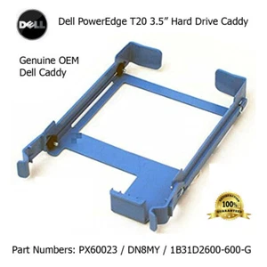Dell PowerEdge T20 Workstation 3.5" Hard Drive Caddy / Holder / Tray / Mount - Picture 1 of 4