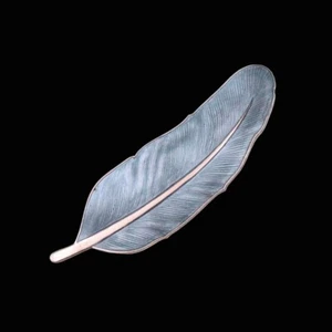 Viggo Pedersen - Copenhagen. Sterling Silver Brooch with Enamel. - Picture 1 of 4