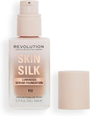Makeup Revolution Serum Foundation F12 23ml with Hyaluronic Acid - Image 1 of 4