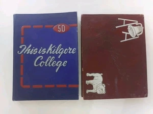 Anuarios Kilgore Tx - Kilgore College (1950) y Kilgore High School (1941) - Imagen 1 de 8
