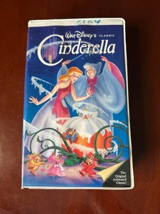 Walt Disney Classics VHS Cinderella Black Diamond Edition - Picture 1 of 5