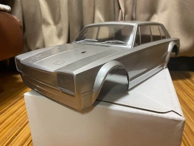 Silver RC Car Body Only 1:10 All Painted ABC Hobby - Image 1 of 4