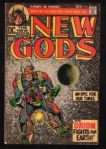 Nuevos Dioses 1 1st Orion Metron Highfather Light Ray Kalibak! Fine DC Comic 1971 - Imagen 1 de 14