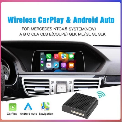 Wireless Apple CarPlay Android Auto For Mercedes Benz NTG 4.5 Module - Image 1 of 4
