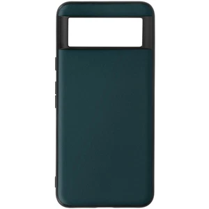 Coque pour Google Pixel 8 Cuir véritable Ultra-fine Vert - Photo 1 sur 6