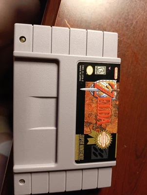 Snes- The Legend Of Zelda "A Link To The Past" In The Box With Near Mint Manual! - Image 1 of 4