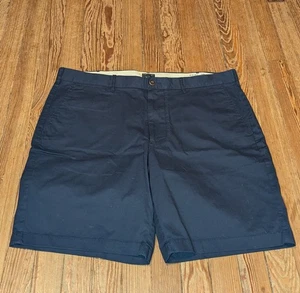 Pantalones Cortos Chinos J Crew Para Hombre Talla 38 Azul Marino Nuevos Algodón Elástico 9" - Imagen 1 de 9