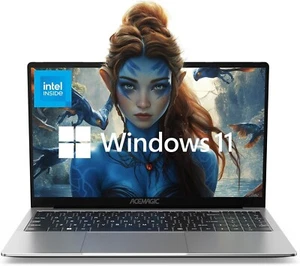 ACEMAGIC AX15 15.6 in (512GB SSD, Intel Alder Lake N95, 1.7GHz, 16GB RAM) Laptop - Picture 1 of 9