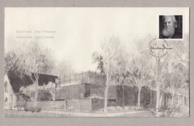 ROBERTSON DAVIES = novelist, playwright, journalist Official FDC Canada 2013 Foto 1 de 3