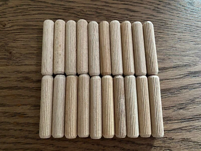 20 x IKEA WOODEN WOOD DOWELS DOWEL 50mm x 10mm OEM REPLACEMENT FURNITURE - Image 1 of 2