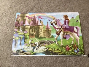 Fairy Tale Castle Floor Puzzle 48 Pieces Melissa and Doug 3ft X 2ft. - Picture 1 of 5