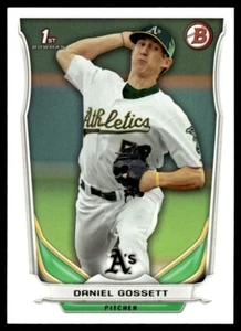 2014 Bowman Draft Picks & Prospects #DP71 Daniel Gossett Oakland Athletics - Picture 1 of 2