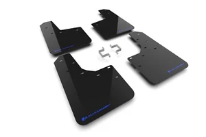 Rally Armor Black Mud Flaps w/ Blue Logo for 2023-2025 Ford Ranger Raptor - Picture 1 of 5