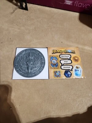 Blizzard Imanes Heroes Of The Storm Raven Lord Crest y Pack de cargadores HearthStone Foto 1 de 4