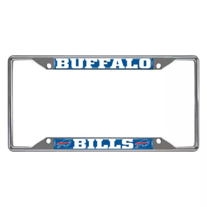 Nfl - Buffalo Bills Chromed Stainless Steel License Plate Frame |