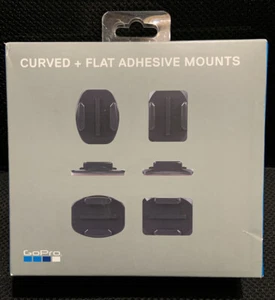 GOPRO CURVED + FLAT ADHESIVE MOUNTS COMPATIBLE WITH ALL GOPRO CAMERAS - Picture 1 of 2