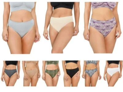 Rhonda Shear Jacquard Ahh Brief, Plus Size:  2X - 5X, Rhonda Shear Brief, 3 Pack - Image 1 of 4