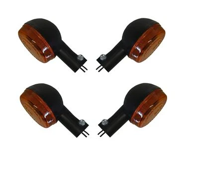 Juego de 4 señales de giro delanteras y traseras para Yamaha RD 350 YPVS (LC2) 1983-1985 Foto 1 de 2