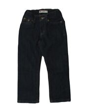 LEVI'S Boys 511 Slim Jeans 3-4 Years W20 L17  Navy Blue Cotton OZ19