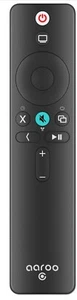Aaroo Go Remote Control for Apple TV 4K Player A1294 A1218/MA711.. Black. - Picture 1 of 5