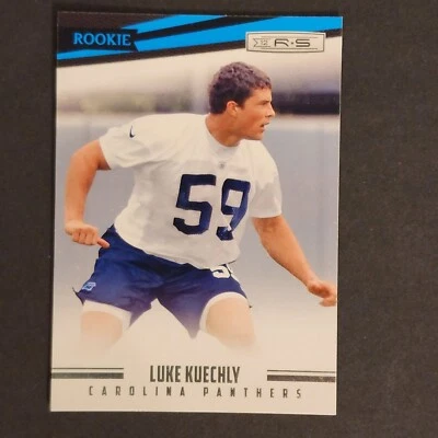 LUKE KUECHLY 2012 PANINI ROOKIE CARD # 189 CAROLINA PANTHERS NFL - Image 1 of 2