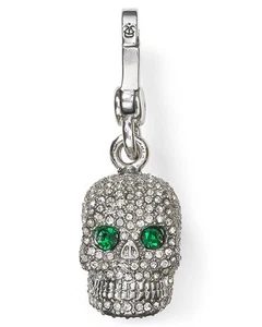 Juicy Couture Dije Pave Calavera Tono Plata Nuevo - Imagen 1 de 9