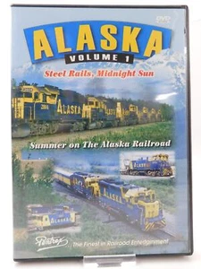 Pentrex ALASKA VOLUME 1 STEEL RAILS, MIDNIGHT SUN SUMMER Train DVD - Imagen 1 de 2