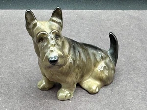 Royal Doulton Scottish Terrier Scottie Dog Scotty Figurine England Bone K18 NM+ - Picture 1 of 9