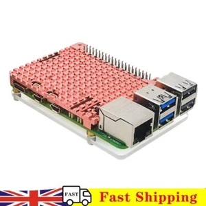 Copper Heatsink Metal Case Passive Cooling Shell for Raspberry Pi 5(without fan) - Afbeelding 1 van 11