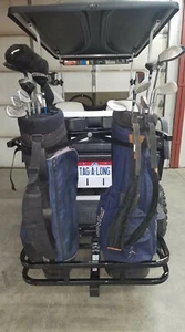 Club car Ez-go Yamaha Liberty (2-bag) golf bag holder for your golf cart - Picture 1 of 12