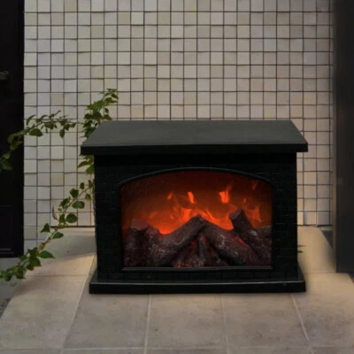 Lantern Flame Led Halloween Lamp Light Decor Party Ghost Hand Fireplace - Image 1 of 4