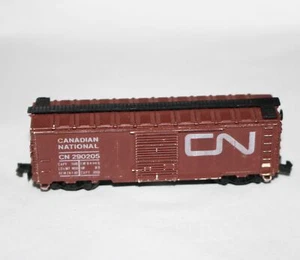 Coche de caja roja modelo a escala N vintage rapido canadiense nacional CN 290205 - Imagen 1 de 4