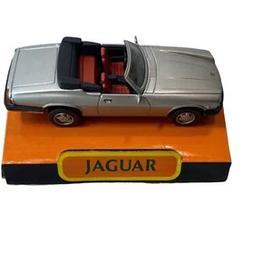 NewRay Jaguar 1997 Convertible XJ-S V12 Silver 1988 1/43 Scale Collectable Toy - Picture 1 of 9