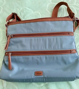 NWT The Sak Esperato Multi-zipper Crossbody/Shoulder Bag - Picture 1 of 5