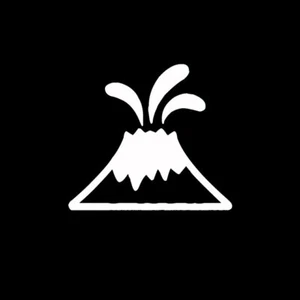 VOLCANO Hawaiian Hawaii Decal Sticker - FREE USA SHIPPING - Picture 1 of 6