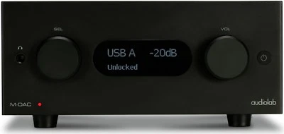 audiolab M-DAC+ 32 bits/384 kHz DSD DAC/preamplificador equilibrado Clase-A DISTRIBUIDOR AUTORIZADO Foto 1 de 4