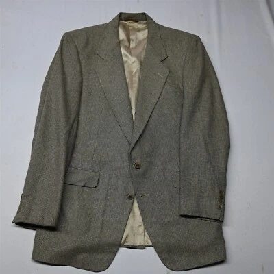 Blazer Chaqueta Abrigo Deportivo De Colección Corbin 42R Dorado Marrón Azul Verde Uñas Tweed Foto 1 de 4