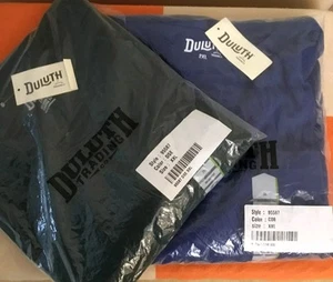 Duluth Trading Mens Relaxed Fit Long Tail T-Shirts 2XL Green & Blue NWT SET OF 2 - Picture 1 of 7