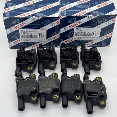 8X Ignition Coil UF413 For 2005-20 Chevrolet 1500 GMC 12570616 12611424 Bosch - Image 1 of 4