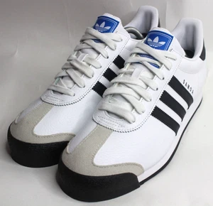 Adidas Samoa White Black Mens Athletic Sneakers size 10 675033 - Picture 1 of 9