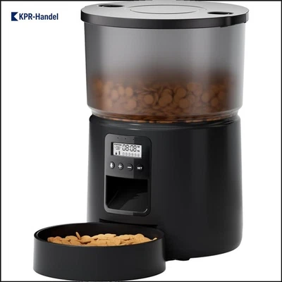 Praktischer Futterautomat für Haustiere – 3L, programmiert für jeden Hunger - Bild 1 von 4