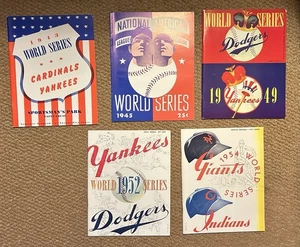 RDO Publications Complete Set of World Series Programs (26) - Reproductions 1998 - Picture 1 of 7