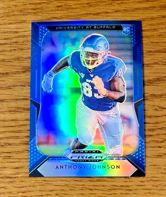 ANTHONY JOHNSON 2019 Panini Prizm Draft Picks #117 Rookie RC Blue Prizm - Image 1 of 2