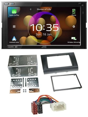 JVC DAB MP3 2DIN Bluetooth USB Autoradio für Suzuki Swift (2005-2010) - Bild 1 von 4