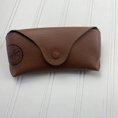 Gafas de sol Ray Ban marrón de repuesto para marca a presión SOLO ESTUCHE Foto 1 de 4