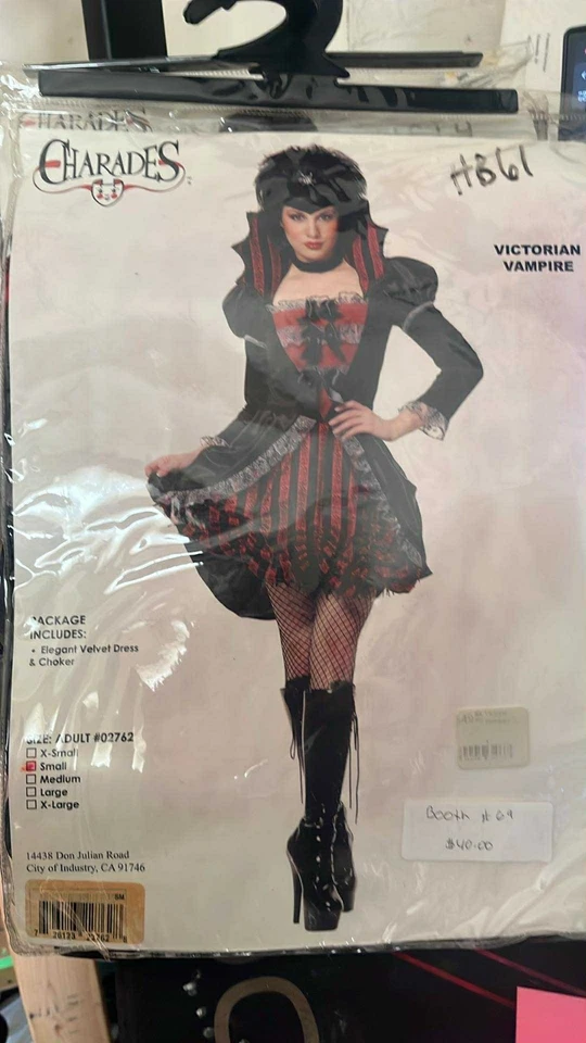 CHARADES VICTORIAN VAMPIRE XL Foto 1 de 1