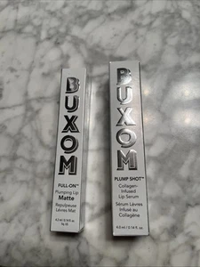 Buxom Plump Shot/ Full On Matte Plumping Lip Bundle Of 2 - Picture 1 of 3