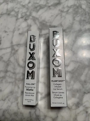Buxom Plump Shot/ Full On Matte Plumping Lip Bundle Of 2 - Image 1 of 3